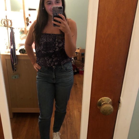 Paisley Tube Top - Picture 3 of 3